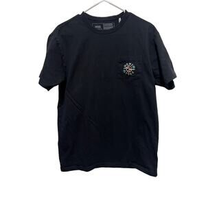 Vans Tshirt Classic Fit Size Medium  Black with embroidery